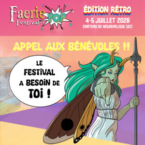 faeriepop cherche des bénévoles