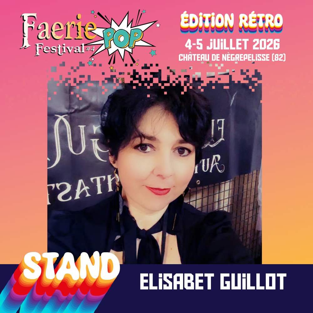 Elisabet Guillot autrice steampunk au FaeriePop Festival 2026