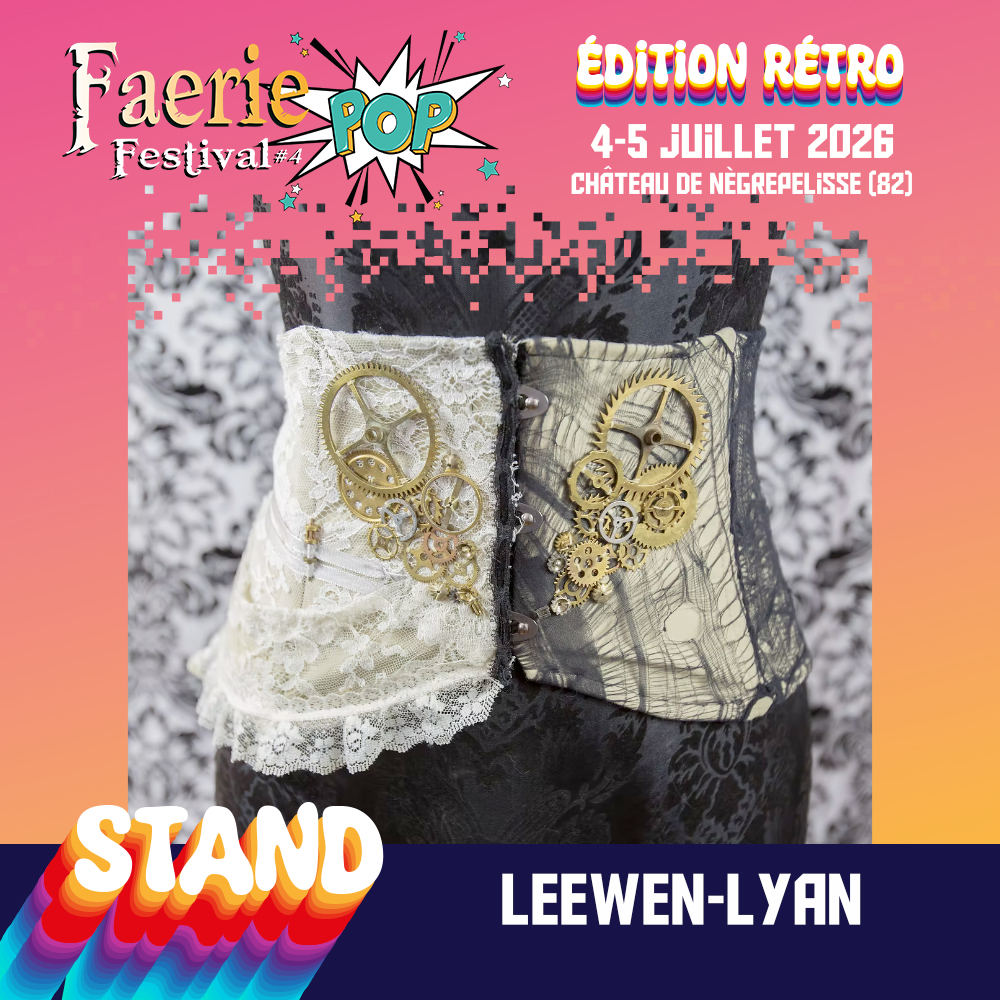 Leewen-Lyan créatrice cosplay et fantasy au FaeriePop Festival 2026