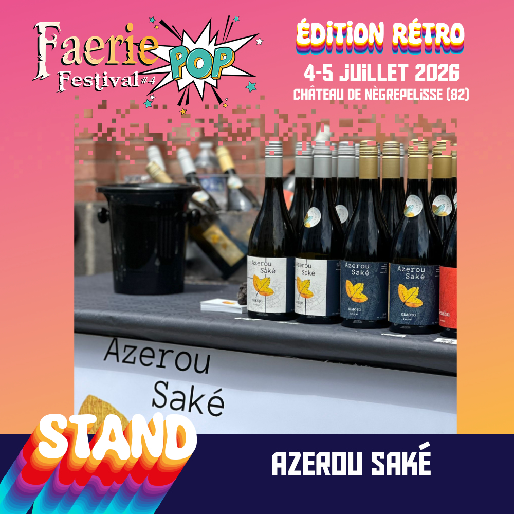 Azerou Saké au FaeriePop Festival 2026 à Nègrepelisse
