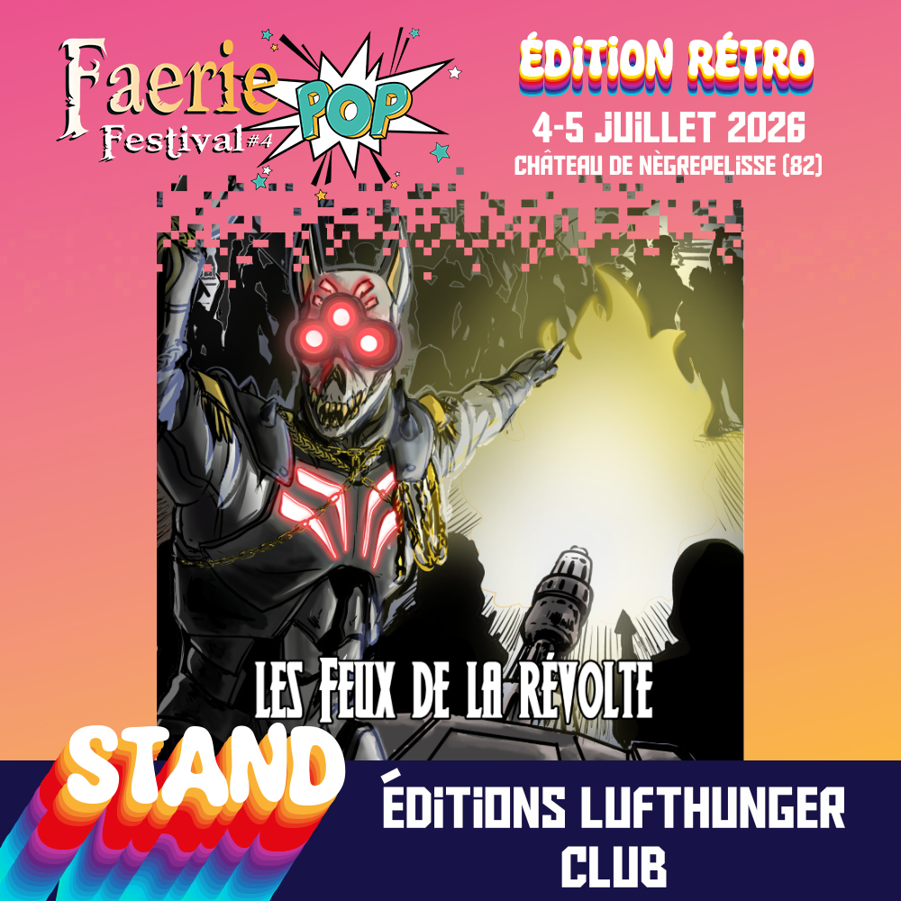Les Éditions Lufthunger Club au FaeriePop Festival 2026